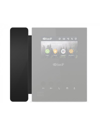 Аудиотрубка дополнительная BAS-IP SP-AU BLACK в Нальчике Абонентские IP устройства Pintop.ru