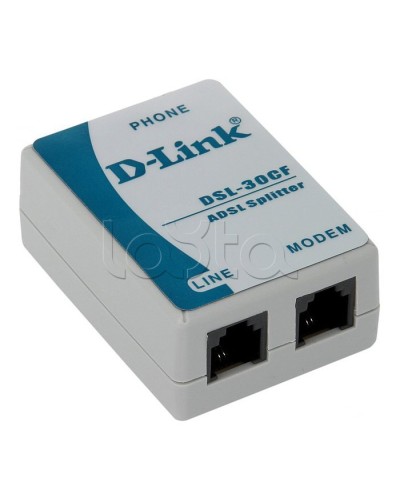 Сплиттер ADSL D-Link DSL-30CF/RS в Нальчике Маршрутизаторы, Роутеры и Точки Доступа Pintop.ru