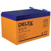 Аккумулятор свинцово-кислотный Delta HR12-51W