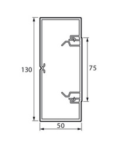 Кабель-канал METRA 130x50 Legrand (638082) в Нальчике Кабель-канал Pintop.ru