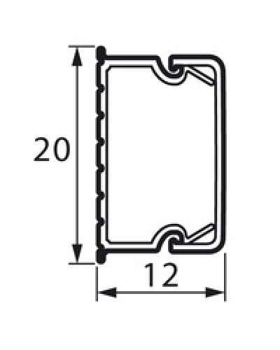 Кабель-канал METRA 20x12 Legrand (638192) в Нальчике Кабель-канал Pintop.ru