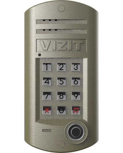 Блок вызова Vizit БВД-315T в Нальчике Блоки вызова многоабонентные Pintop.ru